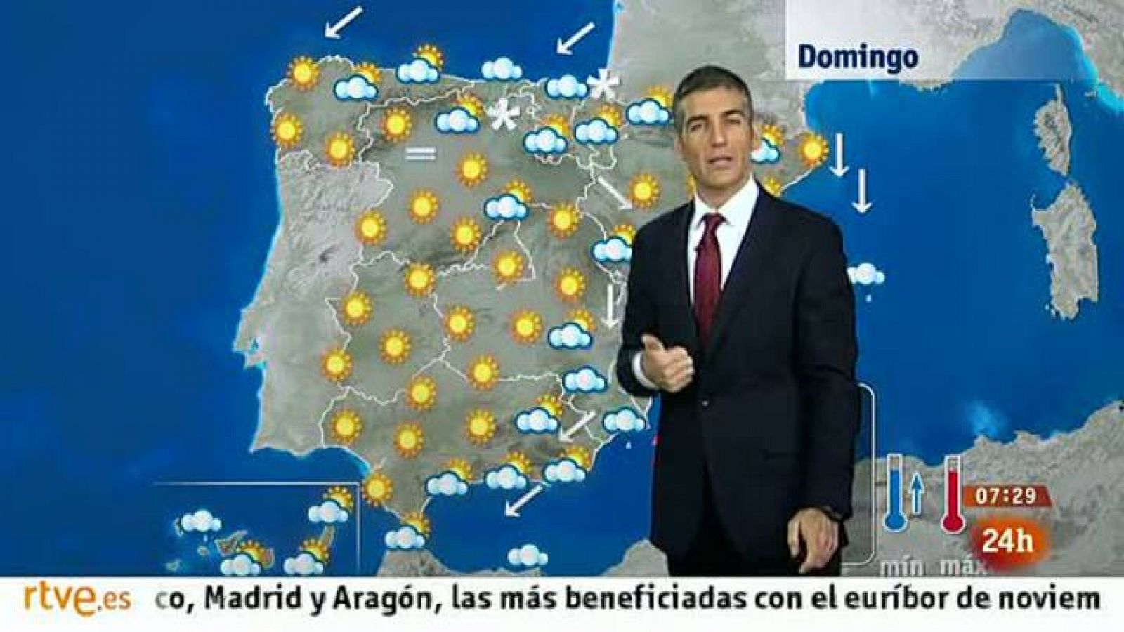 El tiempo: Inestabilidad con viento y lluvias | RTVE Play