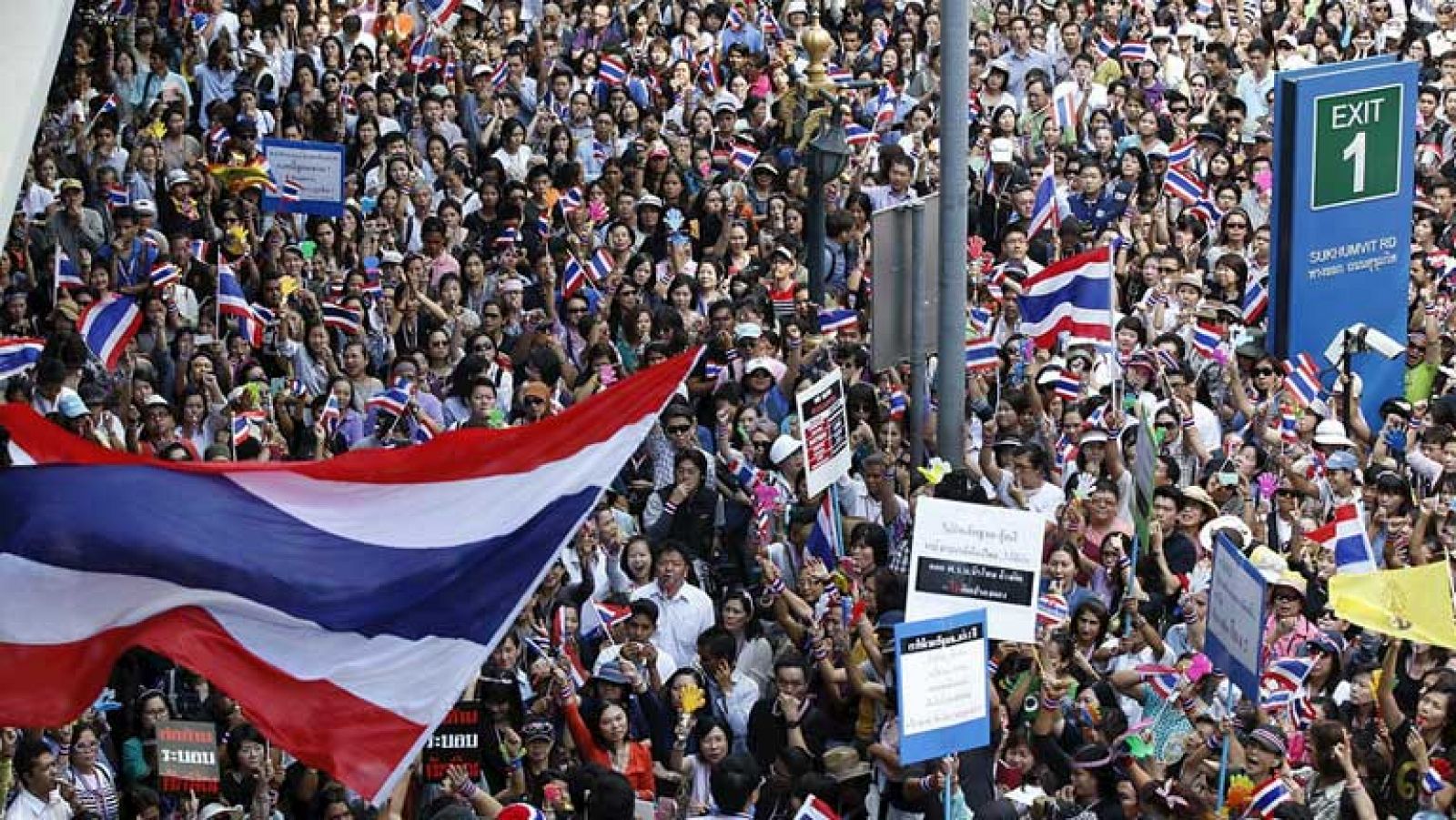 Telediario 1: Protestas en Tailandia | RTVE Play