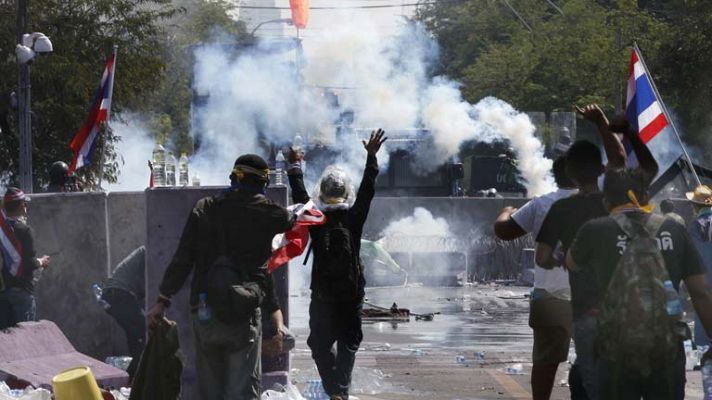 Protestas en Tailandia 