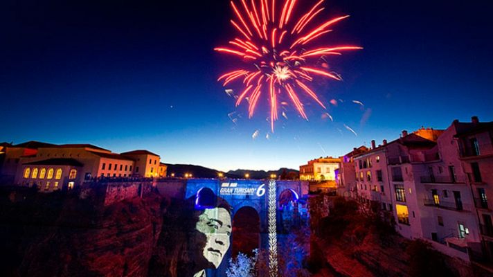 Telediario 1 - El circuito automovilístico de Ronda, incluido en la última entrega del videojuego "Gran Turismo"