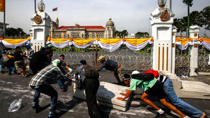 Siguen las protestas en Tailandia