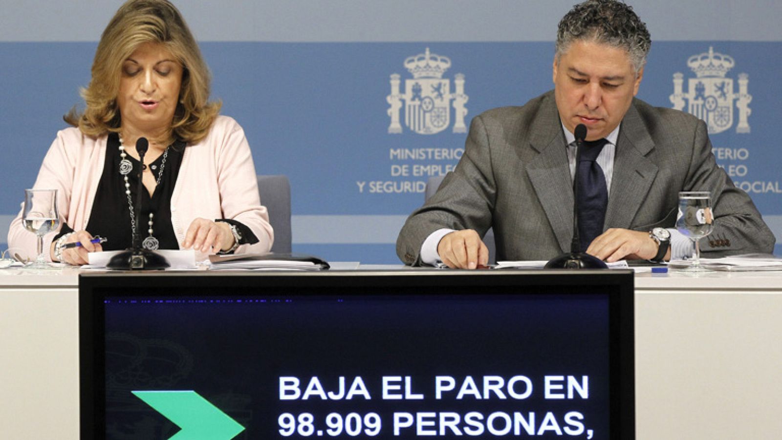 Es la primera vez que el paro baja en el mes de noviembre  