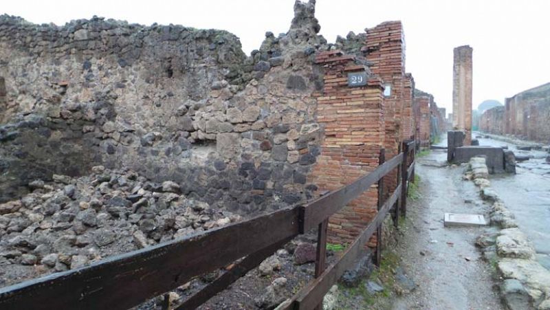 La ciudad de Pompeya intenta frenar su deterioro