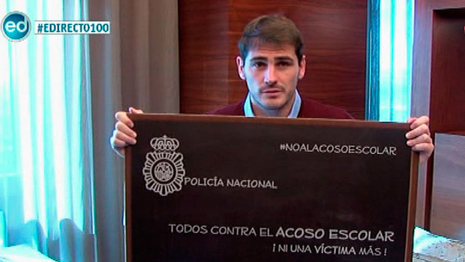 España Directo- Iker Casillas, contra el acoso escolar