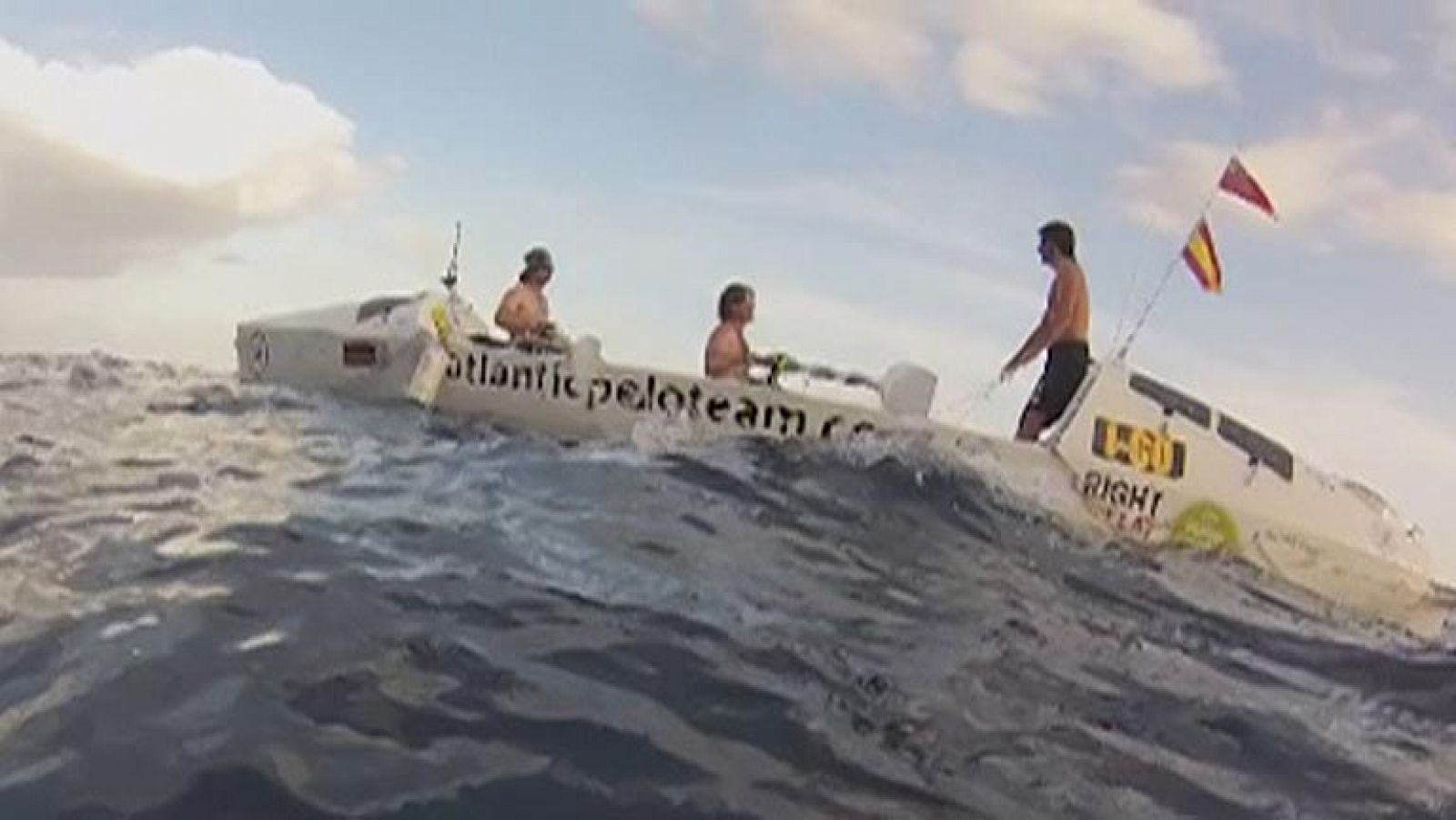 Telediario 1: Atlantic Challenge, remando hacia la aventura | RTVE Play