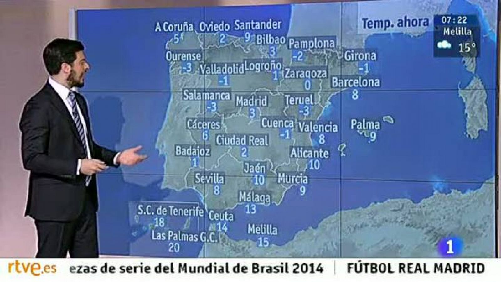 El tiempo: Suben ligeramente las temperaturas  | RTVE Play