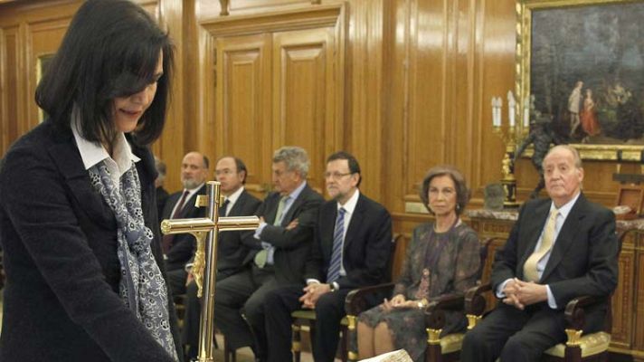 Telediario 1 - Jura de los 20 vocales del CGPJ