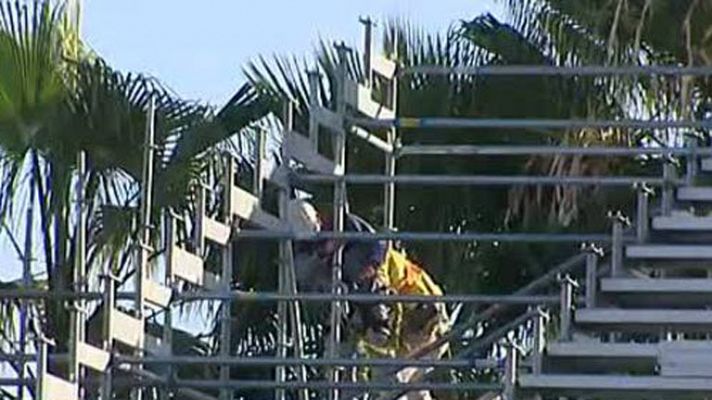 Telediario 1 - Xàtiva duplica su aforo para recibir al Madrid