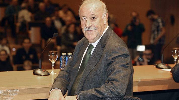 Telediario 1 - Del Bosque, en busca de sus rivales