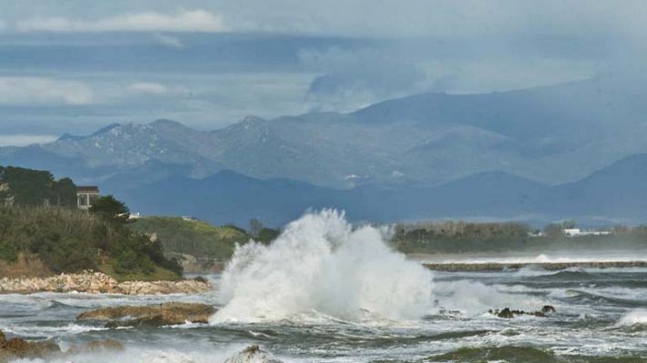 Viento fuerte en Girona