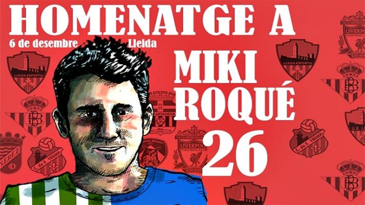 Telediario 1 - Miki Roqué será homenajeado en el Lleida-Betis de Copa