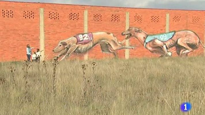 Telediario 1 - Los grafitis invaden un pequeño pueblo de Zamora