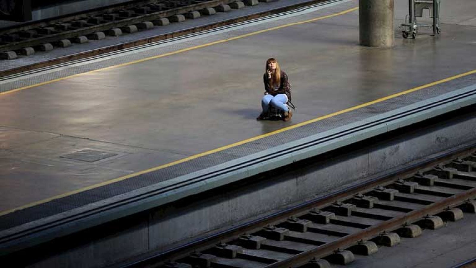 Los sindicatos ferroviarios se concentran a mediodía en la jornada de huelga de Renfe