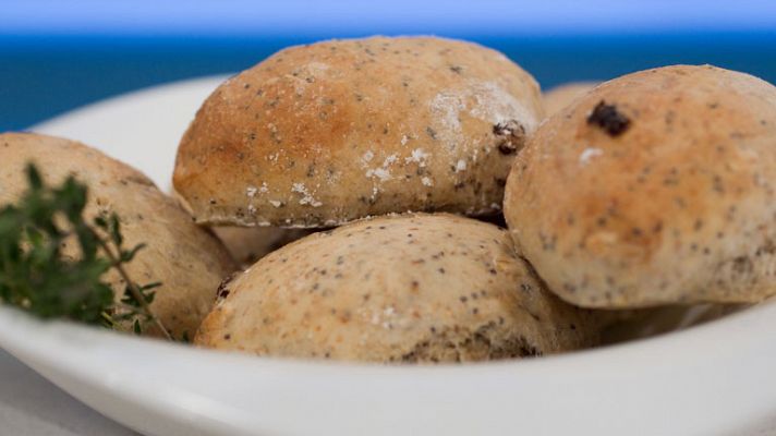 Panecillos de frutos secos