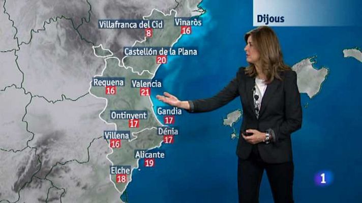 L'informatiu - Comunitat Valenciana - El tiempo en la Comunidad Valenciana - 05/12/13