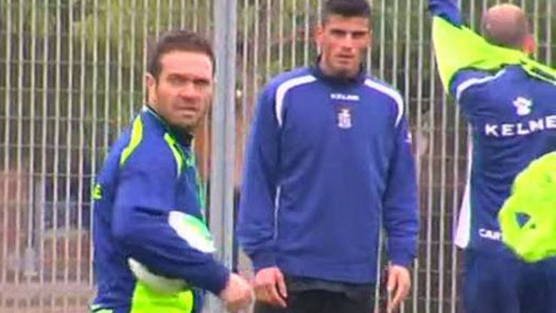 Los jugadores del Cartagena sueñan estos días con un partido histórico, el que les enfrentará al Barcelona en el estadio Cartagonova. La dupla de ataque, formada por Fernando y Megías, ya ha puesto su objetivo en la portería de Pinto.