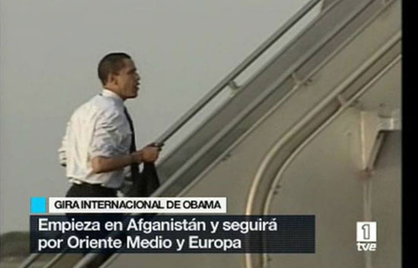 Obama inicia en Afganistán una gira por Europa y Oriente Medio.
