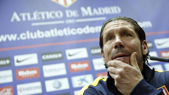 Telediario 1 - Simeone: "Los favoritos siguen siendo Real Madrid y Barcelona"