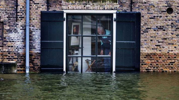 Telediario 1 - Tormenta Xaver