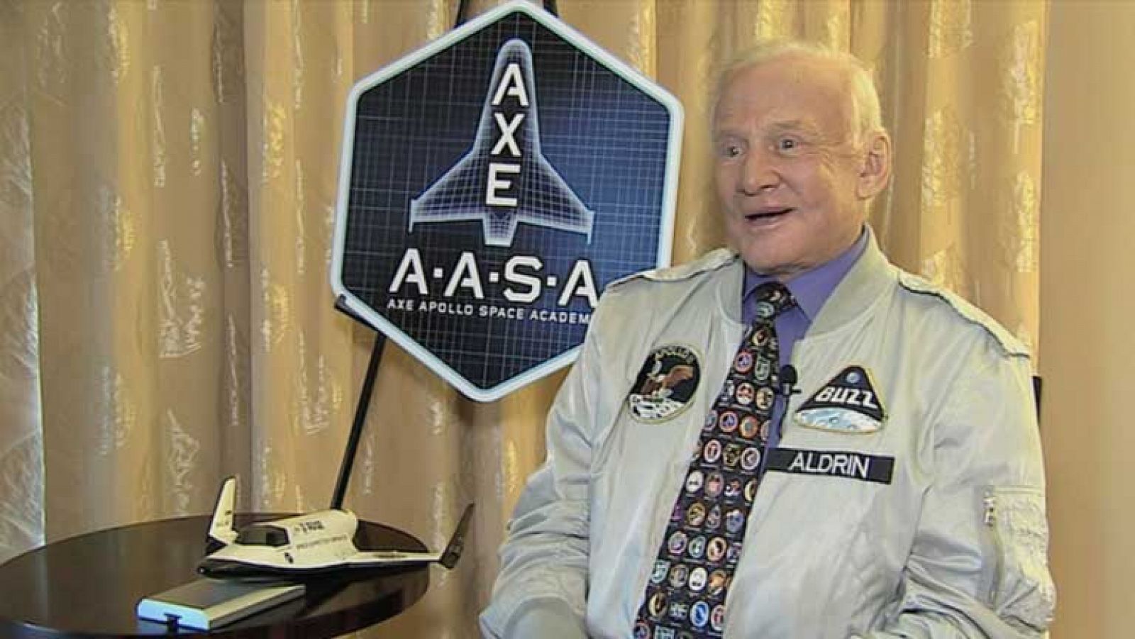 Telediario 1: Buzz Aldrin | RTVE Play