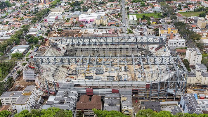 Telediario 1 - Curitiba, cuartel general de la selección