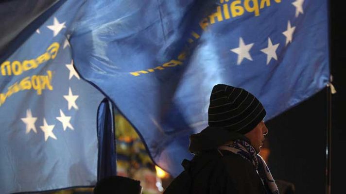 Telediario 1 - TVE entrevista a Timoshenko