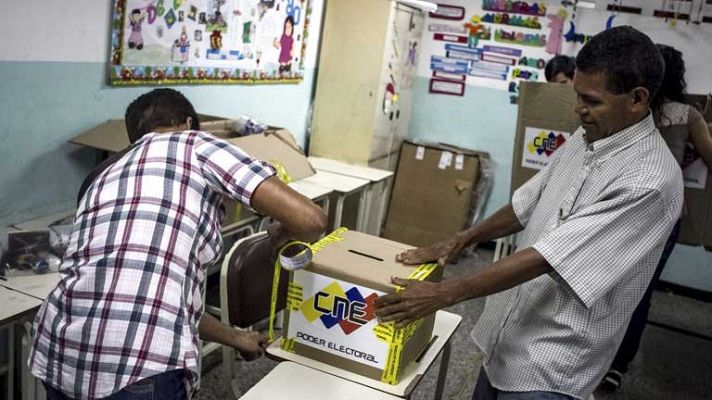Telediario 1 - Elecciones municipales en Venezuela