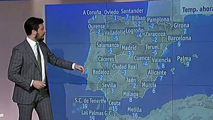 El tiempo - Cielos despejados en casi todo el país menos en el Mediterráneo