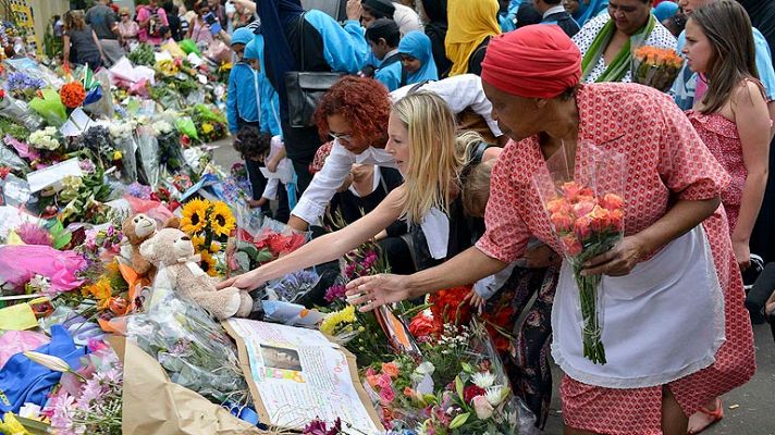 Homenajes por la muerte de Mandela