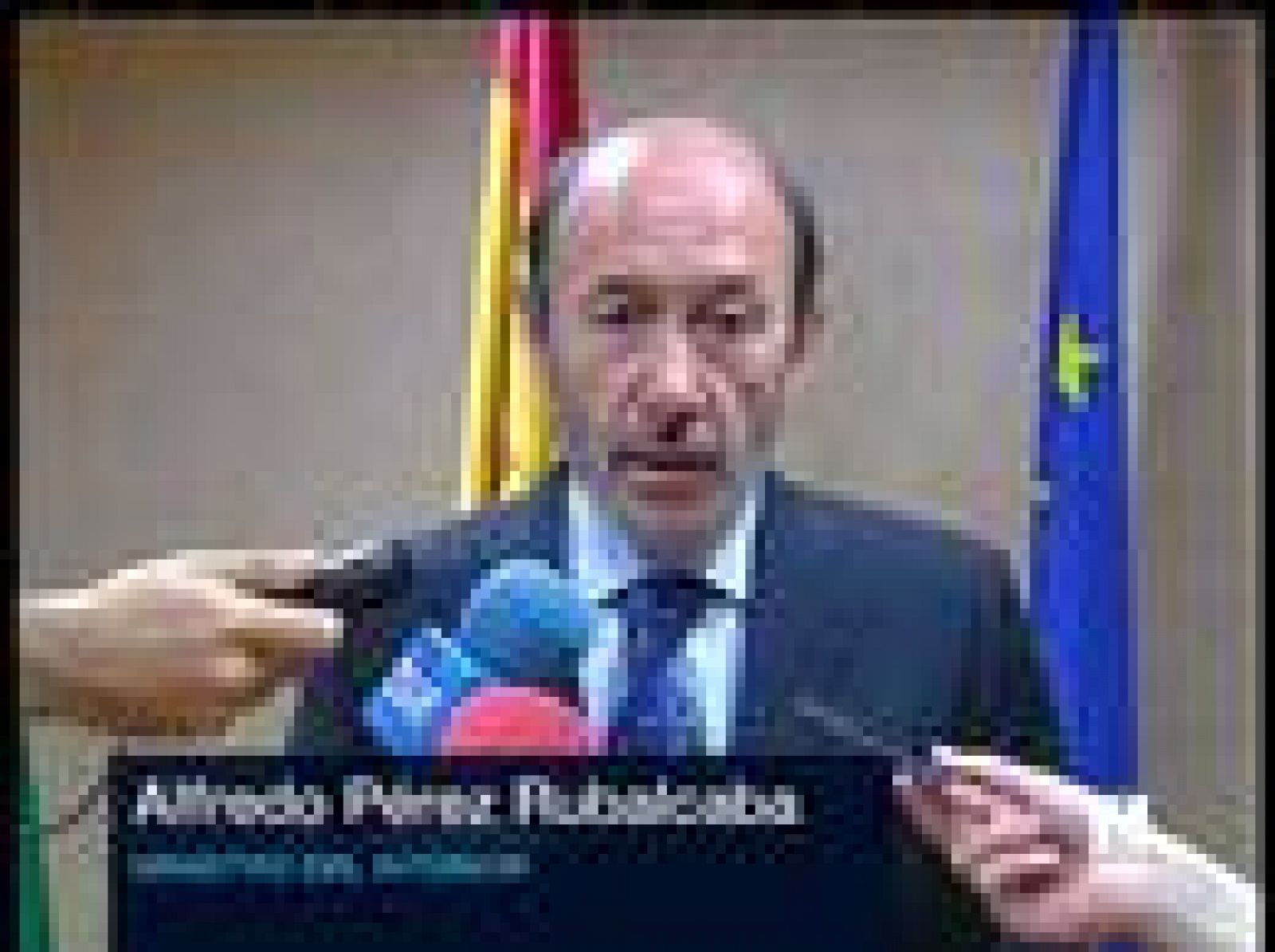Sin programa: Rubalcaba condena los atentados | RTVE Play