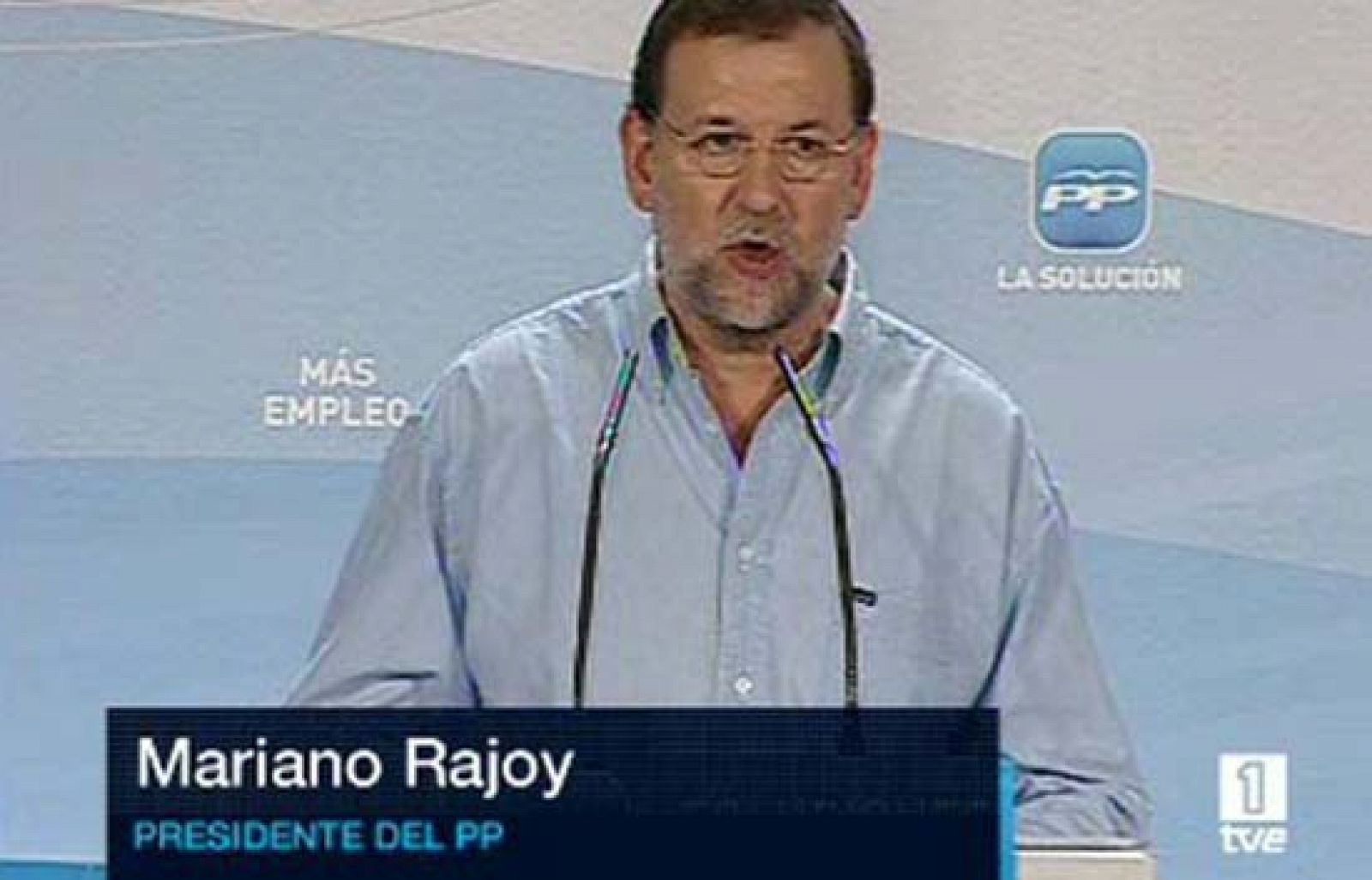 Rajoy clausura la escuela de verano del PP