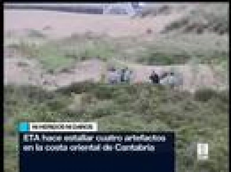 La banda terrorista ETA ha hecho explotar dos bombas en Laredo y otras dos en Noja, en Cantabria. Previamente, había avisado de la colocación de cuatro artefactos explosivos en estas localidades. (20/06/08)