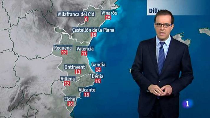 L'informatiu - Comunitat Valenciana - El tiempo en la Comunidad Valenciana - 09/12/13