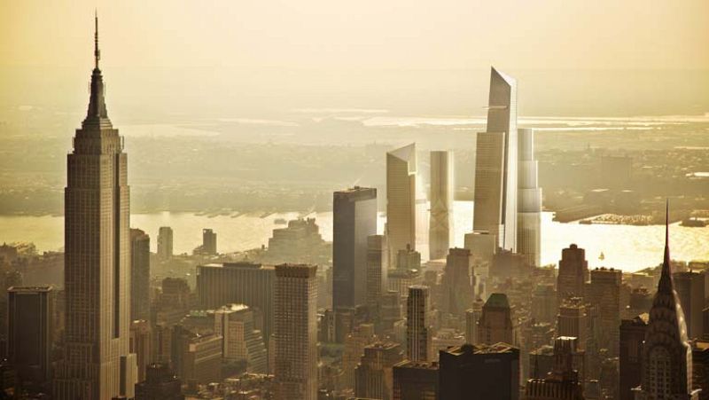 Los neoyorquinos se cruzan por la calle con personajes de cine  