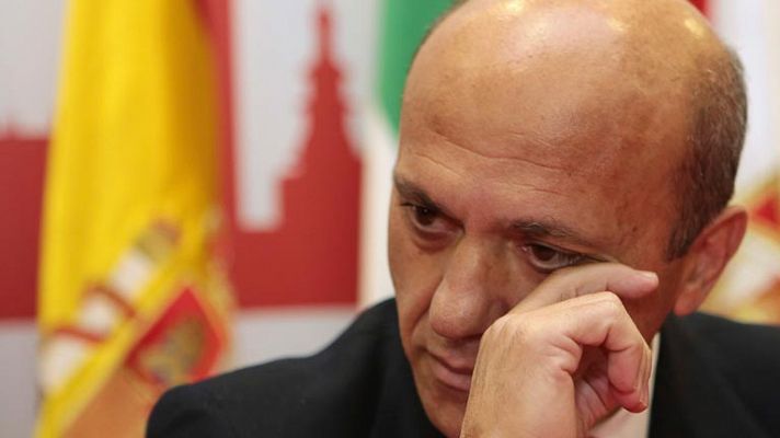 Telediario 1 - Del Nido deja el Sevilla entre lágrimas por el 'caso Minutas'