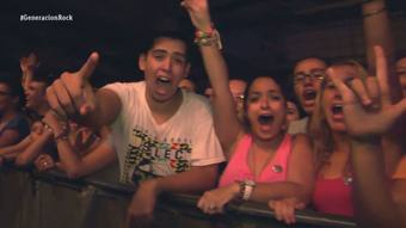 Generación Rock  - Mejores momentos programa 6 -   La banda eclipsa al público