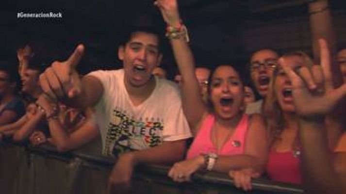 Generación Rock - La banda eclipsa al público