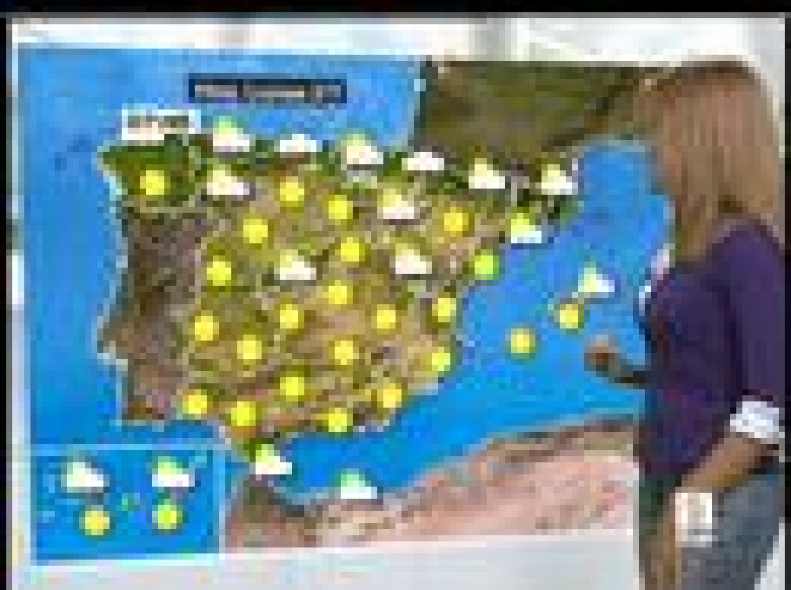 En general, en la mayor parte de la península predominarán los cielos poco nubosos o despejados, mientras que Canarias amanecerá de nuboso a muy nuboso.

Las temperaturas descenderán en la zona centro y Baleares y subirán significativamente en el resto, alcanzando niveles muy altos en el tercio sur. (21/07/2008)