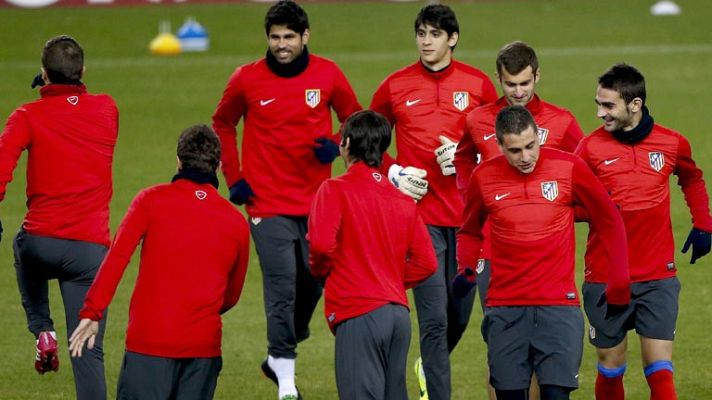 Telediario 1 - El Atlético de Madrid, ante un trámite que es decisivo para el Oporto
