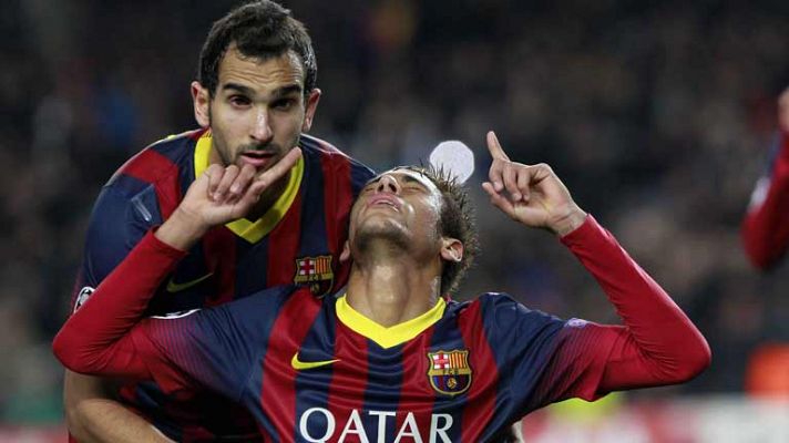 Champions League - Neymar marca el 4-0, el segundo gol en su cuenta particular