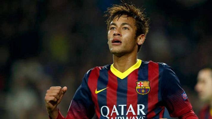 Champions League - 'Hat-trick' de Neymar para poner el 5-0