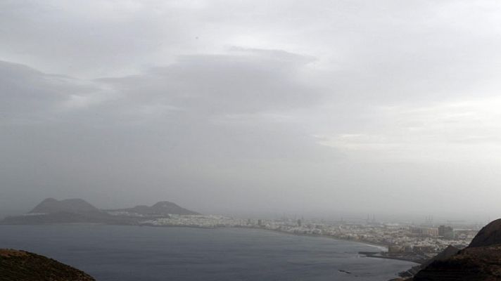 Tormentas fuertes en Canarias