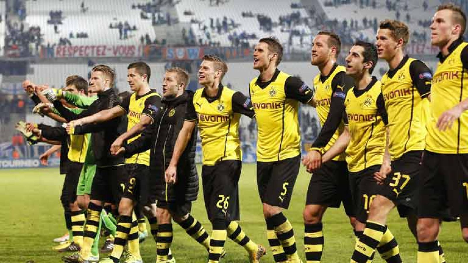Sin programa: Olympique de Marsella 1 - Borussia Dortmund 2 | RTVE Play