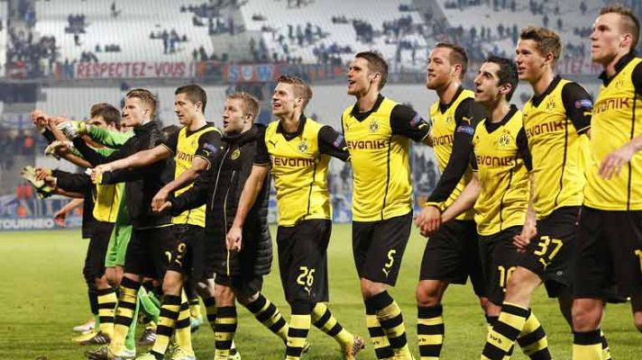 Olympique de Marsella 1 - Borussia Dortmund 2