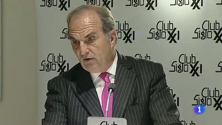 Telediario 1 - Reacciones de sindicatos y empresarios ante la consulta en Cataluña