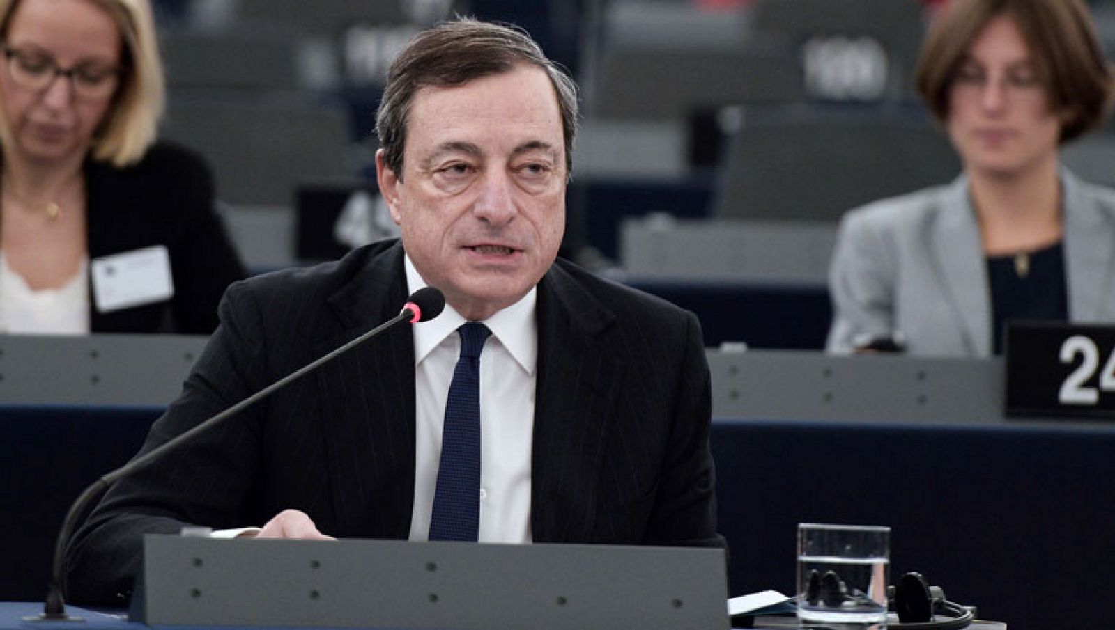 Telediario 1: La unión bancaria "no es la panacea" para Draghi | RTVE Play