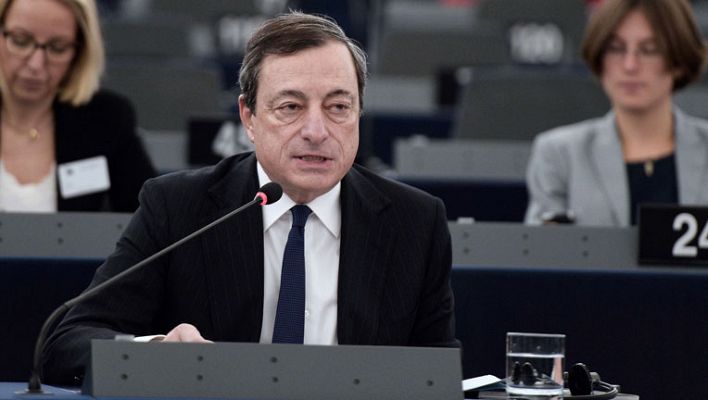 La unión bancaria "no es la panacea" para Draghi