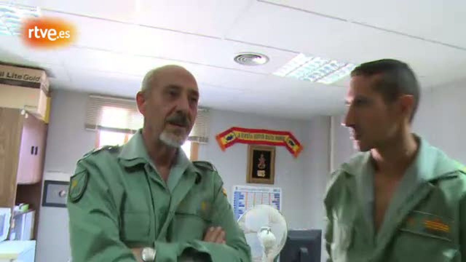 Repor - Bienvenido Mr. Scott - Declaraciones, legionarios base militar Álvarez de Sotomayor de Viator