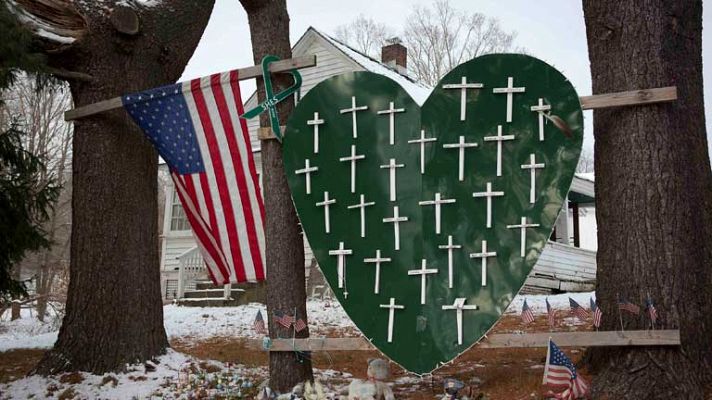 Un año del tiroteo en Newtown