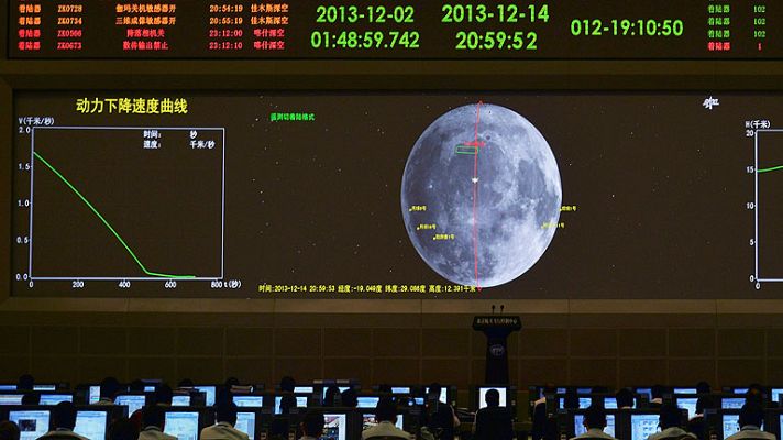 Informativo 24h - La nave china Chang E3 logra el primer alunizaje controlado en 37 años